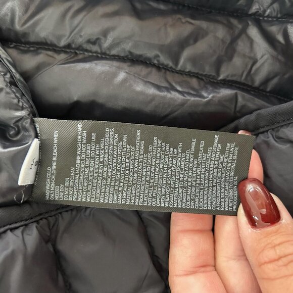 Uniqlo Jacket Mens XS Black Lightweight Quilted Down Puffer Full Zip Outdoor - Picture 7 of 9